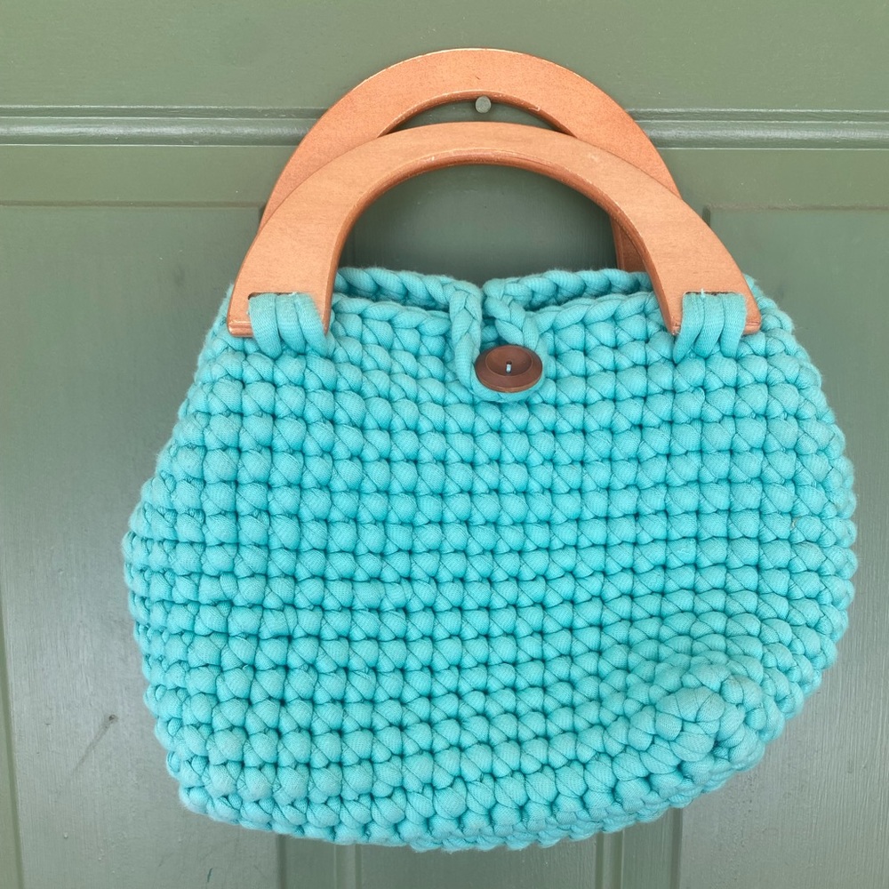 Vintage Crochet Handbag Summer handbag